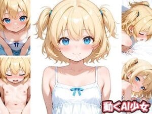 動くAI少女3のデモ【エロアニメ】JSくらいのつるぺたロリっ娘とエッチ【小学生】