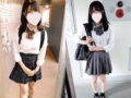 近所のJK2人のエレベーター内パンチラ逆さ撮り盗撮でノーパンデーも＆室内着替え【ヤバイやつ ロリ 女子高生】